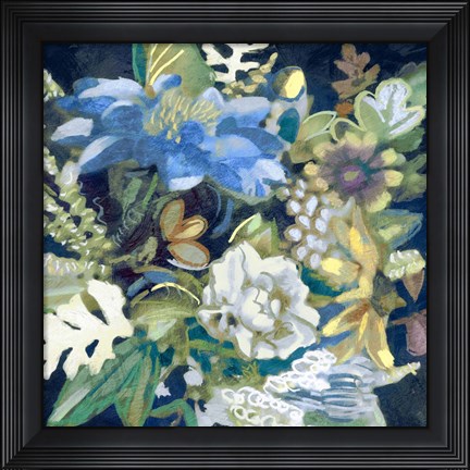 Framed Bouquet II Print
