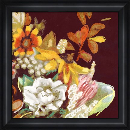Framed Posy III Print