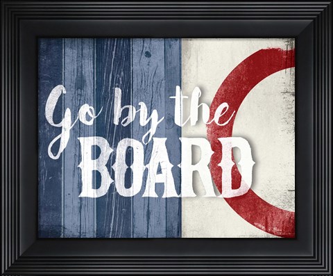 Framed Go to the Board Print