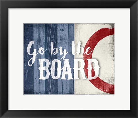 Framed Go to the Board Print