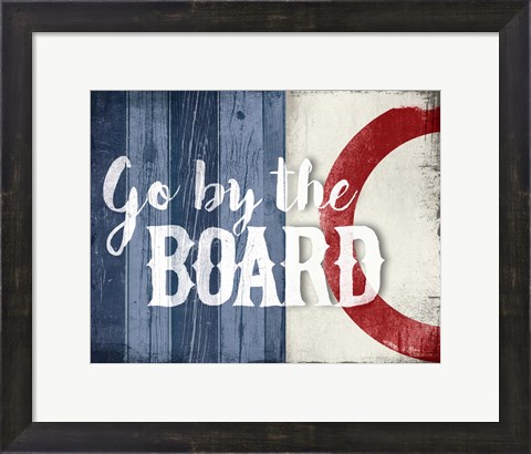Framed Go to the Board Print