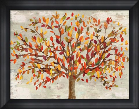 Framed Fall Foliage Print