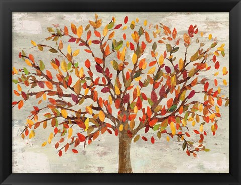 Framed Fall Foliage Print