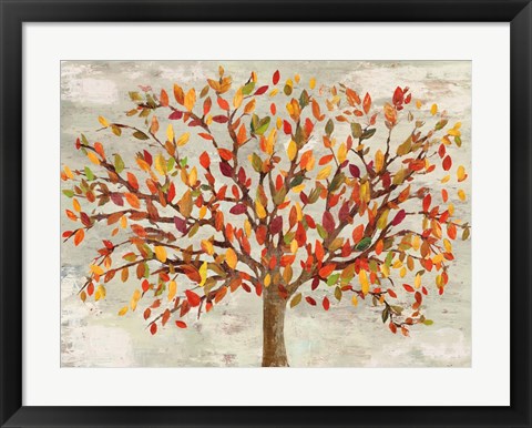 Framed Fall Foliage Print