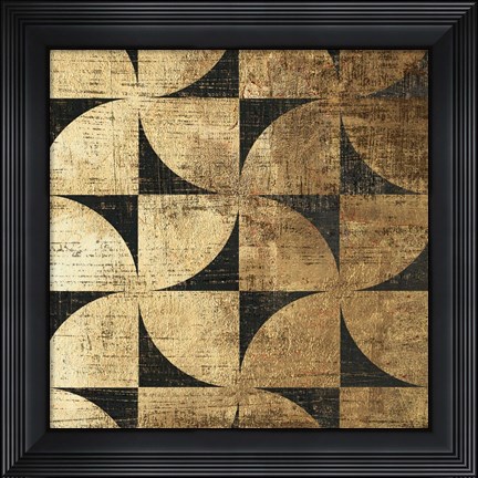 Framed Art Deco V Print
