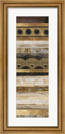 Framed Klimt Dots II Print