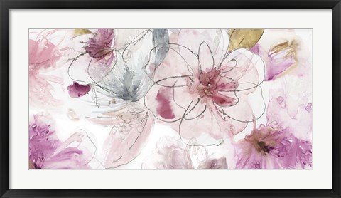 Framed Pretty In PInk III Print