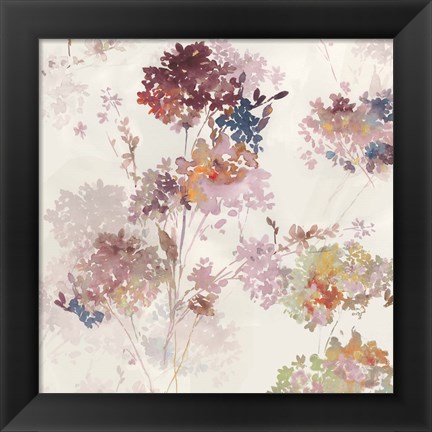 Framed Sweet Hydrangea III Print