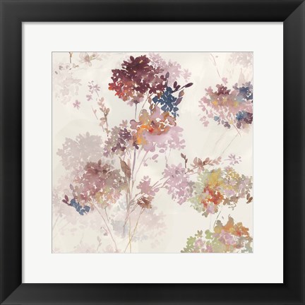 Framed Sweet Hydrangea III Print