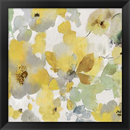Framed Sunny Floral II Print