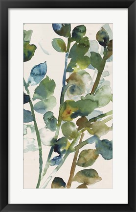 Framed Fall Leaves I Print