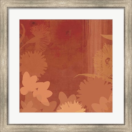 Framed Shades of Red Print