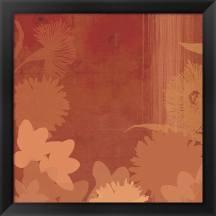 Framed Shades of Red Print