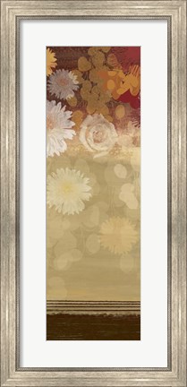 Framed Floating Florals II Print