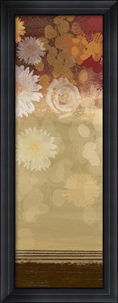 Framed Floating Florals II Print