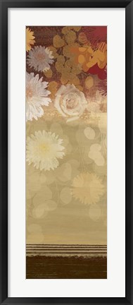 Framed Floating Florals II Print