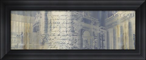 Framed When in Rome Print