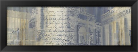 Framed When in Rome Print