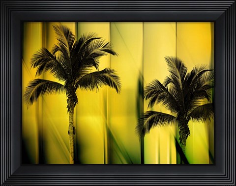 Framed Two Palms Print