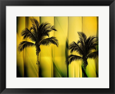 Framed Two Palms Print