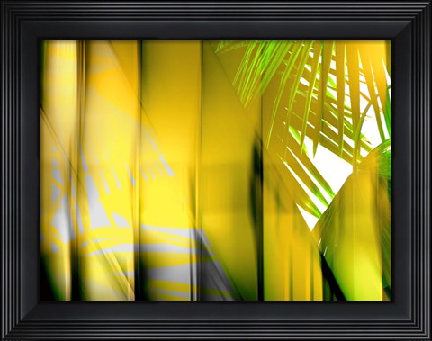 Framed Yellow Shades Print