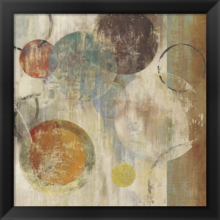 Framed Bubbles Print