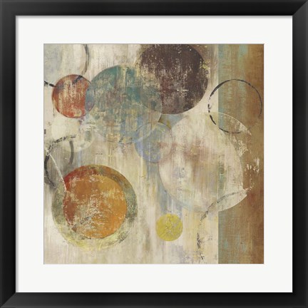 Framed Bubbles Print