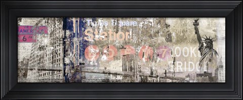 Framed New York Print