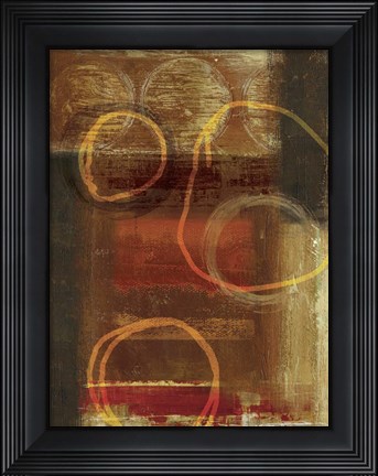 Framed Interlocked III Print