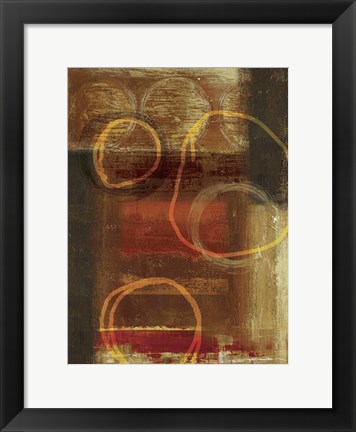 Framed Interlocked III Print