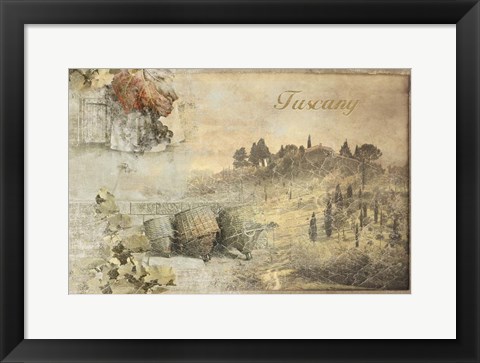 Framed Tuscany Print