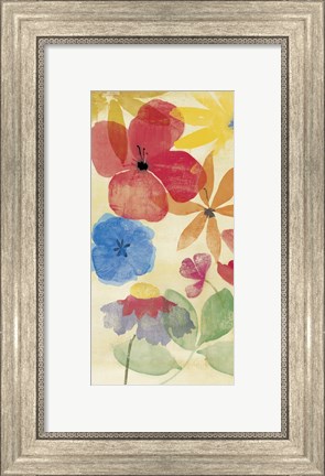 Framed Field Floral I Print