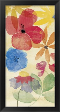 Framed Field Floral I Print