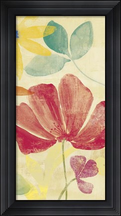 Framed Field Floral II Print