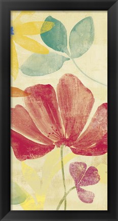 Framed Field Floral II Print