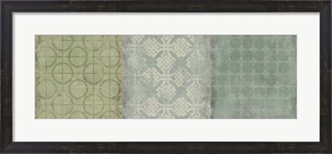 Framed Spring Pattern Print