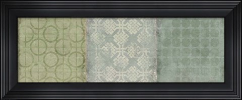 Framed Spring Pattern Print