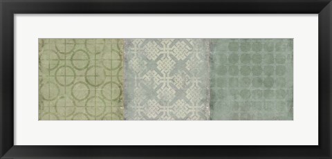 Framed Spring Pattern Print