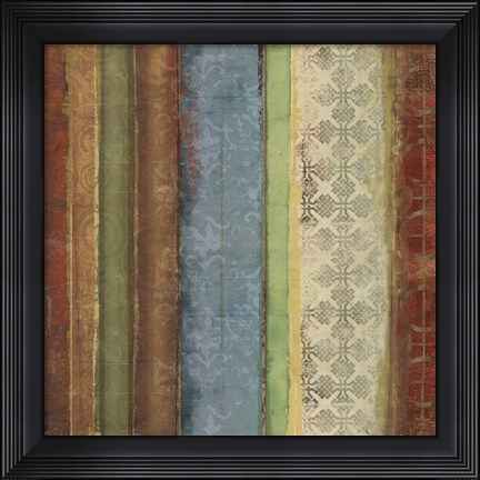 Framed Autumn Pattern Print