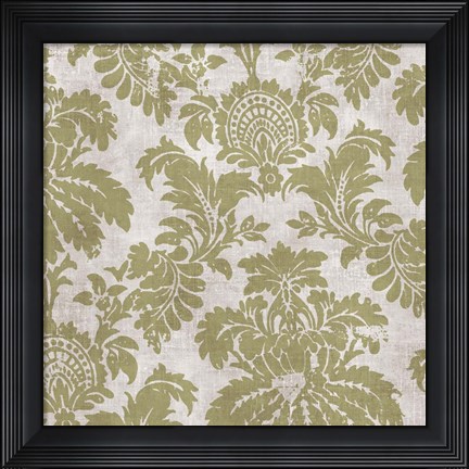 Framed Baroque I Print