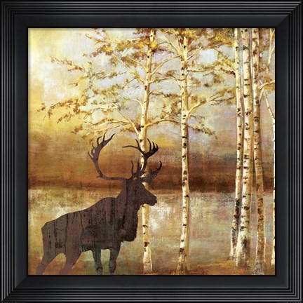 Framed Walking Face Print