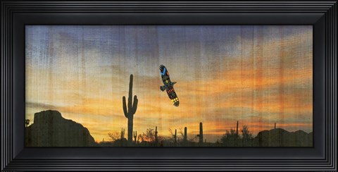 Framed Looking Tree Print