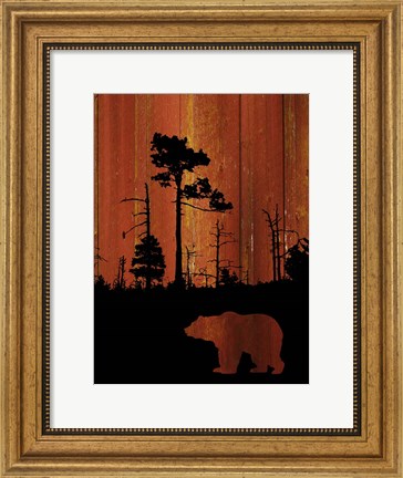 Framed Great Claws Print