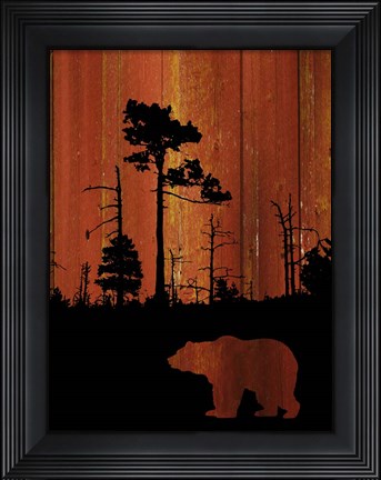 Framed Great Claws Print