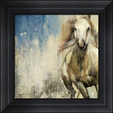 Framed Horses I Print