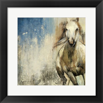 Framed Horses I Print