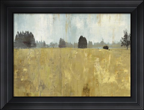 Framed Golden Fields Print