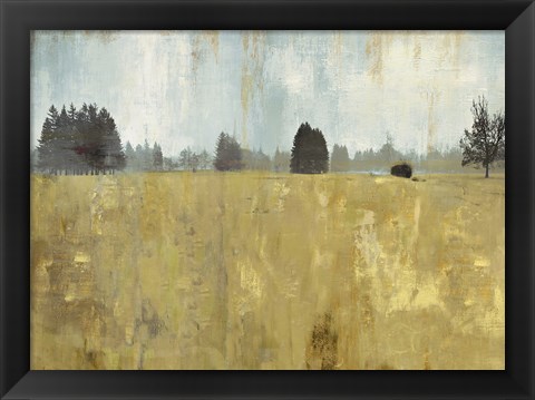 Framed Golden Fields Print