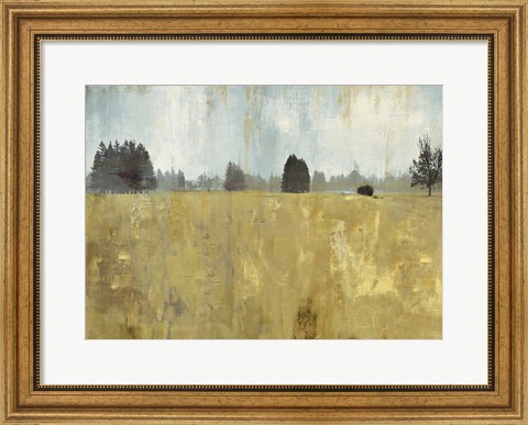 Framed Golden Fields Print