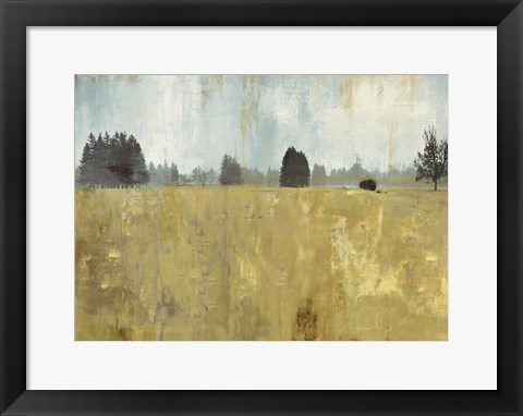 Framed Golden Fields Print